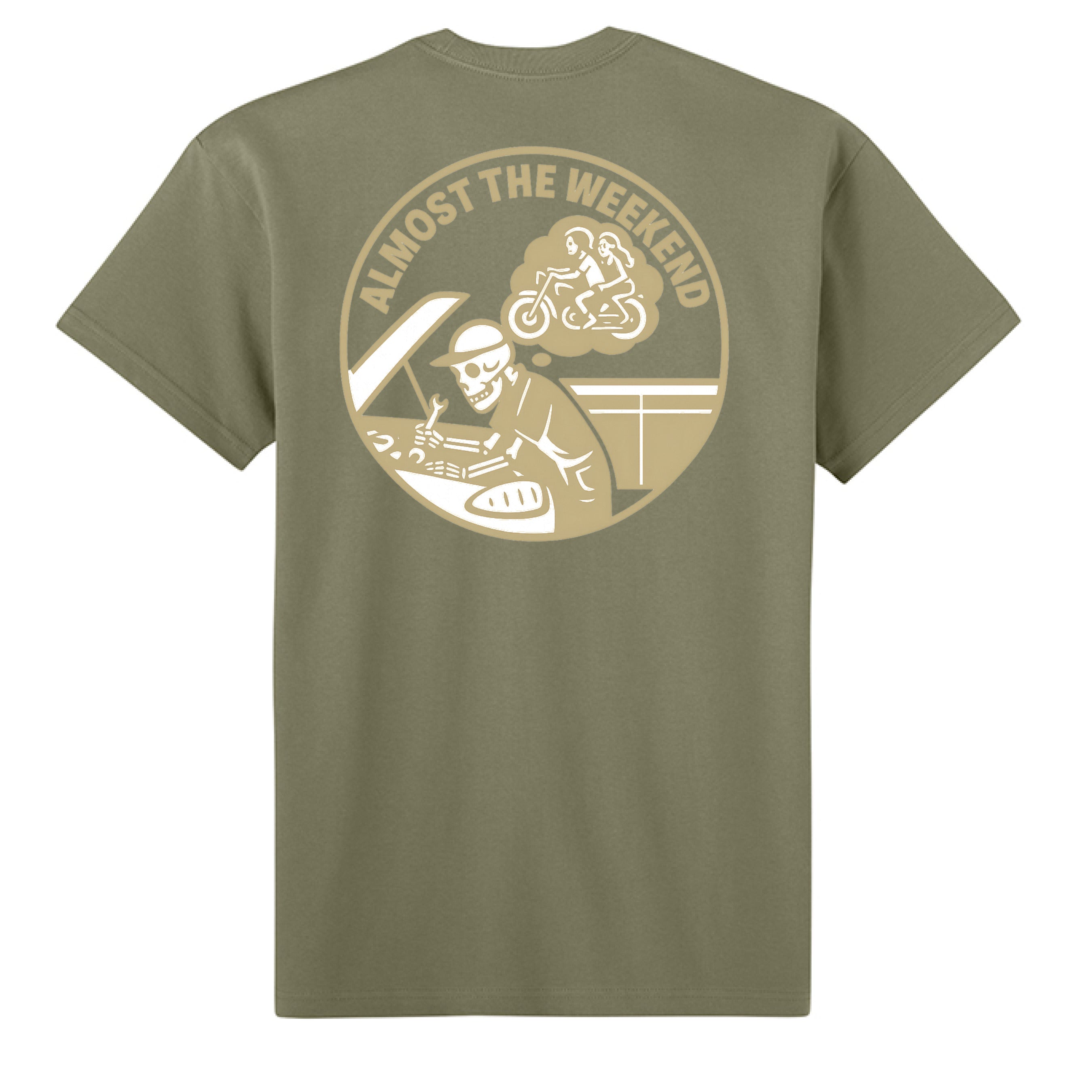 Light Olive - BACK